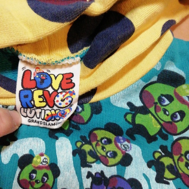 LOVE REVOLUTION(ラブレボリューション)のトレーナー90  ラブレボ キッズ/ベビー/マタニティのキッズ服男の子用(90cm~)(Tシャツ/カットソー)の商品写真