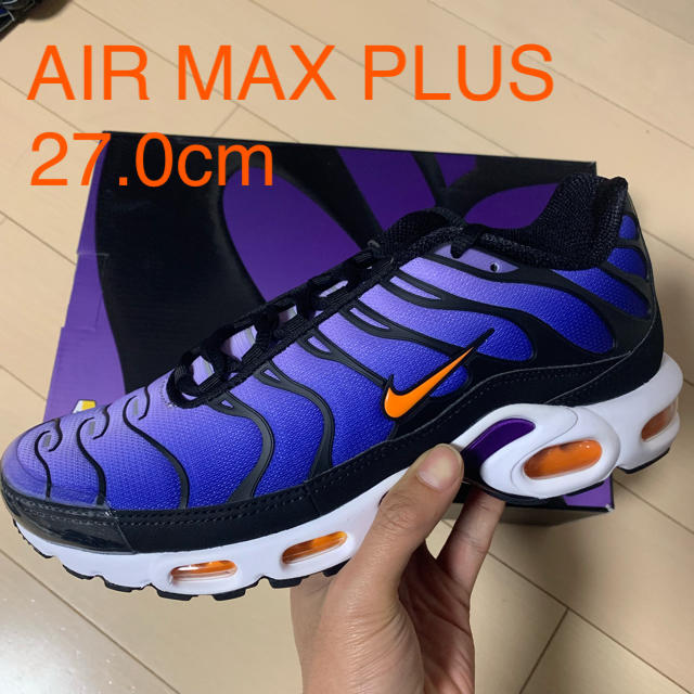 NIKE(ナイキ)の【新品送料込】AIR MAX PLUS "VOLTAGE PURPLE"海外限定 メンズの靴/シューズ(スニーカー)の商品写真