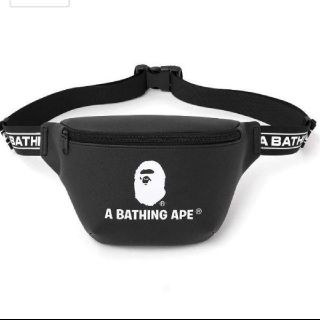 アベイシングエイプ(A BATHING APE)のa bathing ape レザー調ウエストバッグ
 エイプ(トートバッグ)