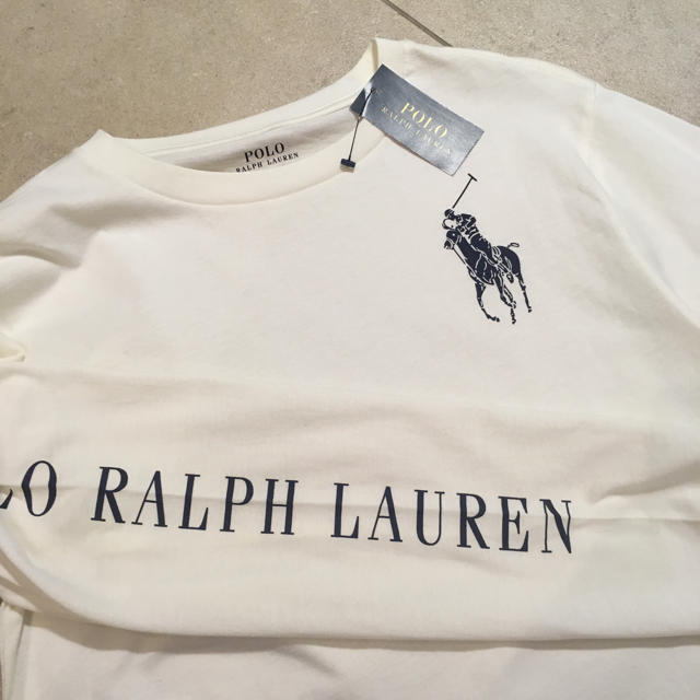 POLO RALPH LAUREN(ポロラルフローレン)の新品タグ付きPOLO RALPH LAUREN ポロラルフローレンロングTシャツ メンズのトップス(Tシャツ/カットソー(七分/長袖))の商品写真