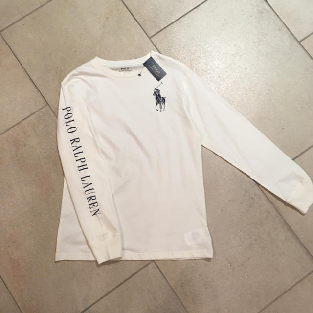 POLO RALPH LAUREN(ポロラルフローレン)の新品タグ付きPOLO RALPH LAUREN ポロラルフローレンロングTシャツ メンズのトップス(Tシャツ/カットソー(七分/長袖))の商品写真