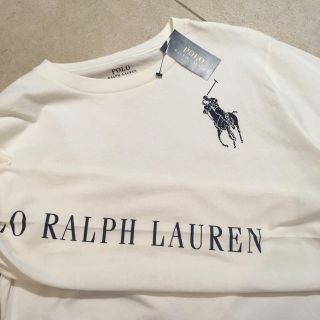 ポロラルフローレン(POLO RALPH LAUREN)の新品タグ付きPOLO RALPH LAUREN ポロラルフローレンロングTシャツ(Tシャツ/カットソー(七分/長袖))