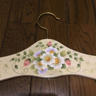 ☆値下げ☆トールペイント☆ハンガー☆【2点セット】の通販 by