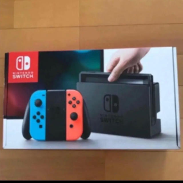 エンタメ/ホビー☆任天堂 Switch スイッチ オレンジ×青☆ 新品