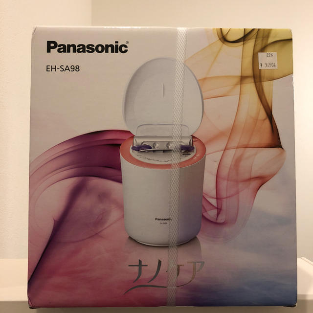 新品未開封★Panasonic ナノケア EH-SA98 温冷アロマスチーマー