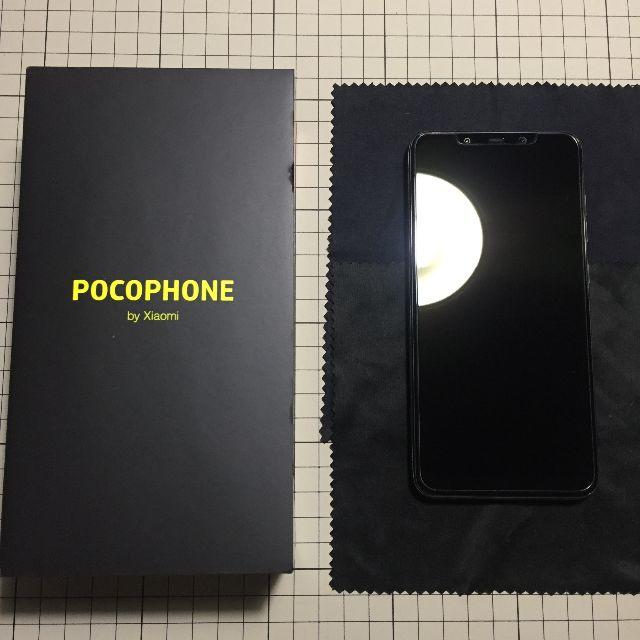 Xiaomi Pocophone F1 6G/64G 黒 訳あり