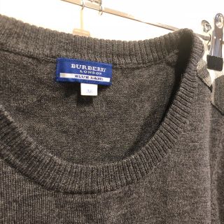 バーバリーブルーレーベル(BURBERRY BLUE LABEL)のBURBERRY グレーニット(ニット/セーター)