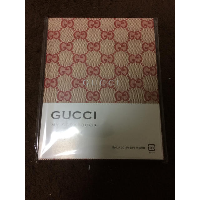 Gucci(グッチ)の【限定品】 スクラップブック グッチ GUCCI ノエラ 6月号付録 エンタメ/ホビーの雑誌(ファッション)の商品写真