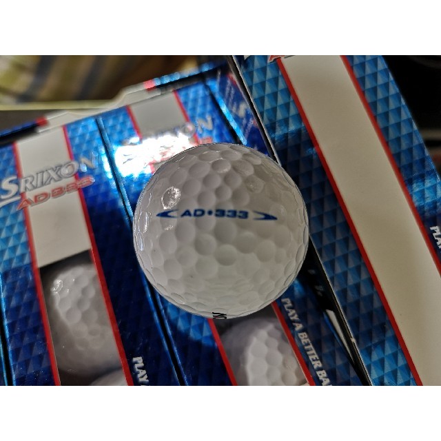 Srixon(スリクソン)のスリクソン　AD333 ゴルフボール1ダース スポーツ/アウトドアのゴルフ(その他)の商品写真