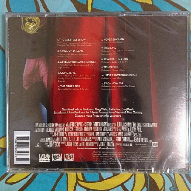 【なつみ様専用】The Greatest Showman OST エンタメ/ホビーのCD(映画音楽)の商品写真