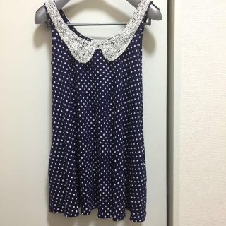 ボニカドット(bonica dot)のbonicadot♡水玉ミニワンピ(ミニワンピース)