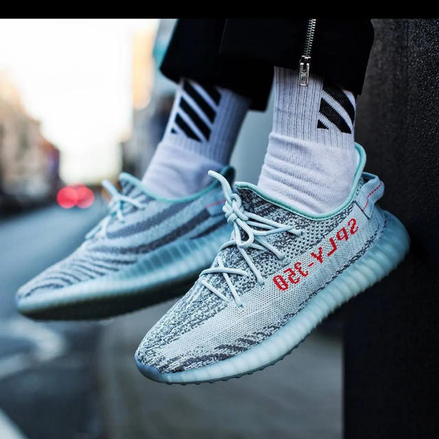 【美品・タグあり】yeezy boost 350 bluetint