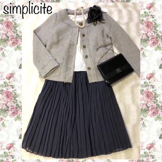 シンプリシテェ(Simplicite)のＭサイズ 三点セット(スーツ)