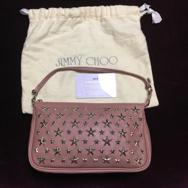 【未使用品】JIMMY CHOO　ポーチバッグ