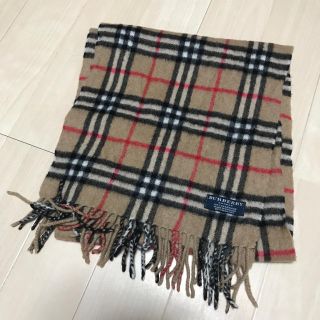 バーバリー(BURBERRY)のバーバリー マフラー カシミヤ100%(マフラー/ショール)