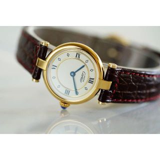 カルティエ(Cartier)の美品 カルティエ マスト ヴァンドーム ダイヤインデックス SM(腕時計)