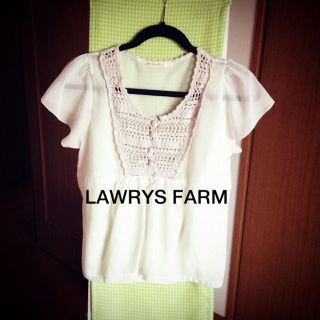 ローリーズファーム(LOWRYS FARM)の【夏物処分】シフォントップス(カットソー(半袖/袖なし))