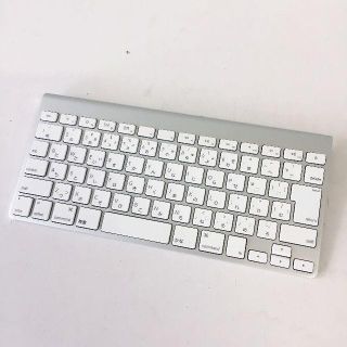 アップル(Apple)の中古☆Apple ワイヤレスキーボード MC184J/A(PC周辺機器)