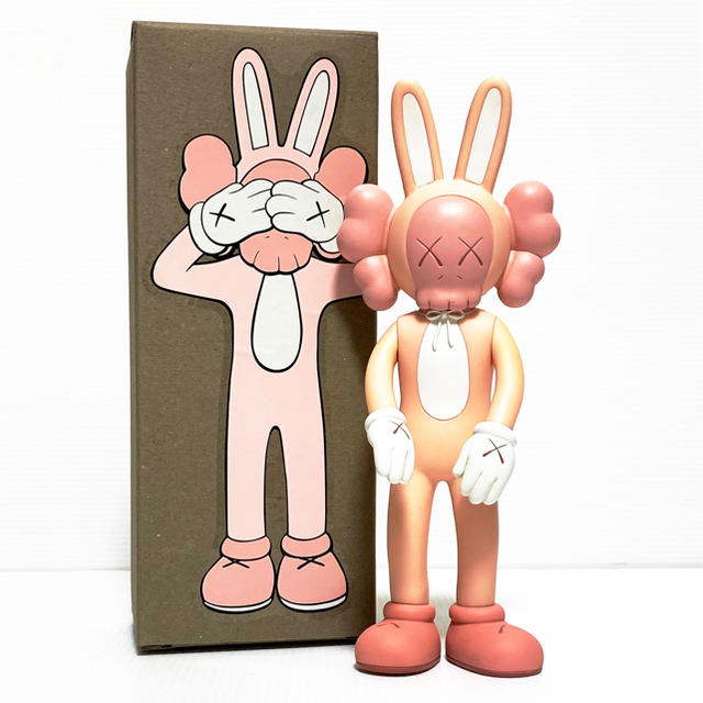 Supreme(シュプリーム)のKAWS カウズ ラビット フィギュア ピンク 2002年モデル エンタメ/ホビーのフィギュア(その他)の商品写真