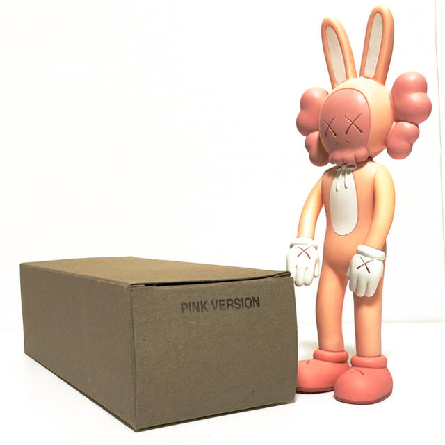 Supreme(シュプリーム)のKAWS カウズ ラビット フィギュア ピンク 2002年モデル エンタメ/ホビーのフィギュア(その他)の商品写真