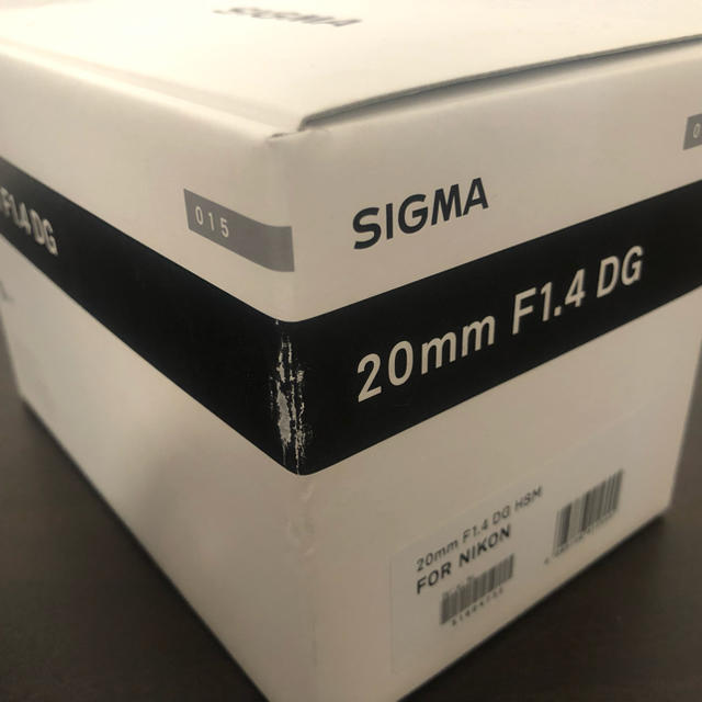 SIGMA(シグマ)の☆美品☆SIGMA 20mm F1.4 （ニコン用） スマホ/家電/カメラのカメラ(レンズ(単焦点))の商品写真