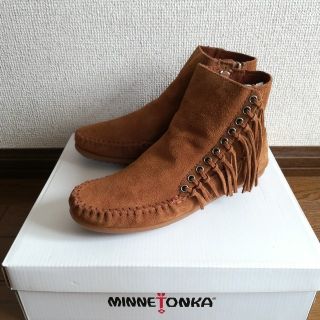 ミネトンカ(Minnetonka)の新品■ミネトンカショートブーツ(ブーツ)