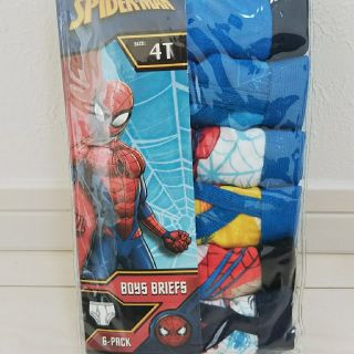 ディズニー(Disney)の新品 スパイダーマン パンツ 6枚セット(下着)