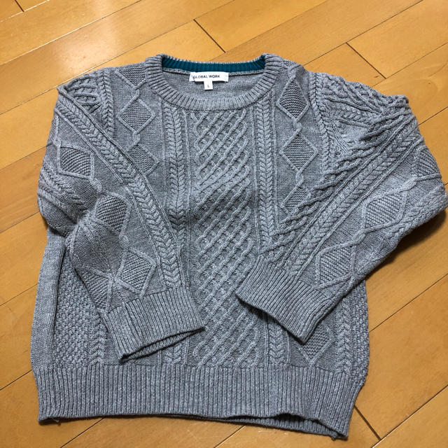 GLOBAL WORK(グローバルワーク)のグローバルワーク Ｌサイズ 売り切れました。 キッズ/ベビー/マタニティのキッズ服男の子用(90cm~)(ニット)の商品写真