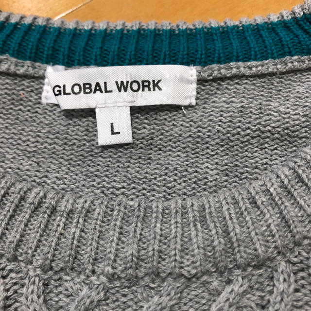 GLOBAL WORK(グローバルワーク)のグローバルワーク Ｌサイズ 売り切れました。 キッズ/ベビー/マタニティのキッズ服男の子用(90cm~)(ニット)の商品写真