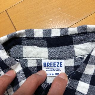 ブリーズ(BREEZE)のブリーズ 110センチ ネイビー(ブラウス)