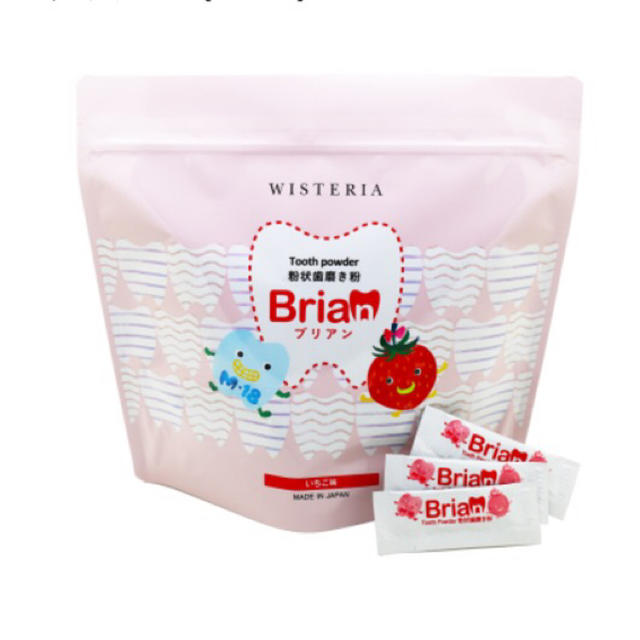 ブリアン 子供用歯磨き粉 イチゴ味 60包
