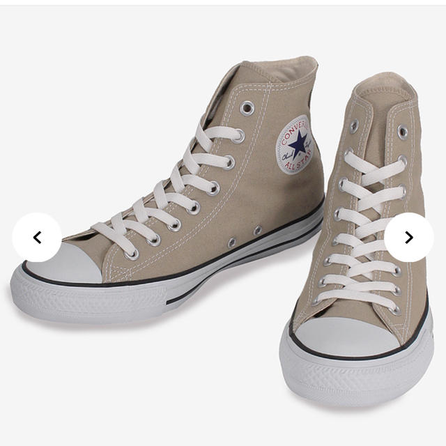 converse CANVASALLSTAR COLORS HI ベージュ