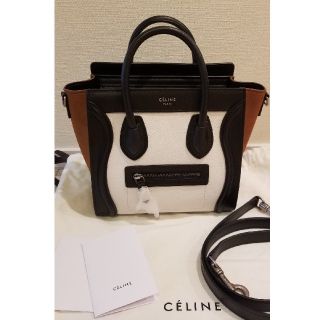 セリーヌ(celine)の新品　CELINE☆セリーヌ　ラゲージ　ナノ(ハンドバッグ)