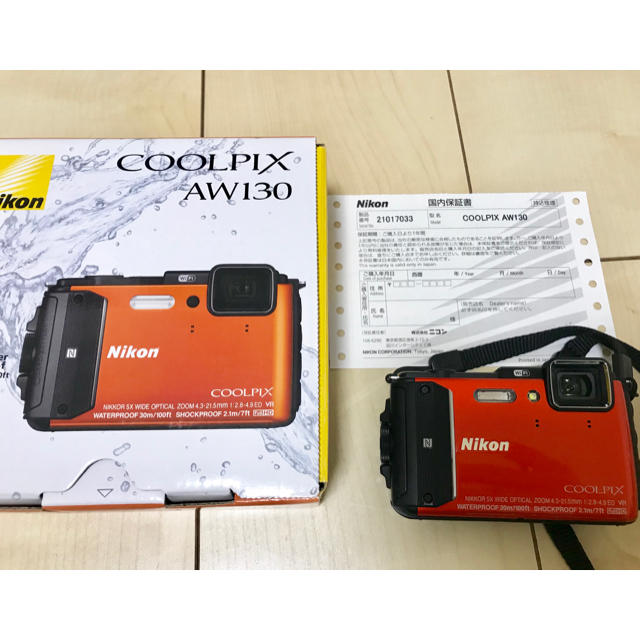 Nikon(ニコン)のNikon Coolpix AW130 スマホ/家電/カメラのカメラ(コンパクトデジタルカメラ)の商品写真