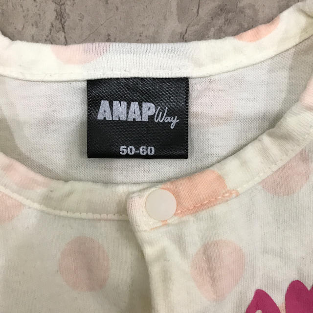 ANAP(アナップ)のANAP ベビー ロンパース キッズ/ベビー/マタニティのベビー服(~85cm)(ロンパース)の商品写真