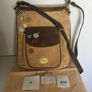 ロエベ(LOEWE)の【LOEWE】160周年ピンバッチショルダーバック✨レアな美品✨お値下げ‼️(ショルダーバッグ)