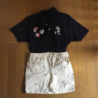 ラコステライブ(LACOSTE L!VE)のゴルフスカート(ウエア)