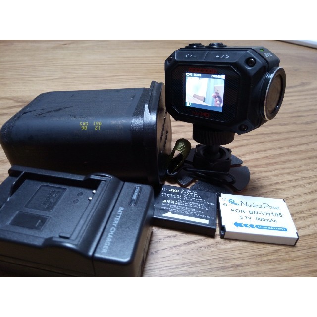 JVCケンウッド アクションカム GC-XA2（防水） - ビデオカメラ