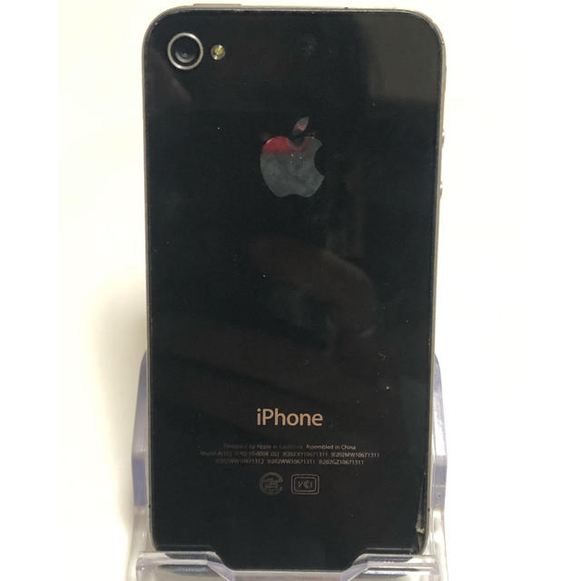 iPhone(アイフォーン)のApple iPhone4[32GB] ソフトバンク 判定◯ 稼働品 スマホ/家電/カメラのスマートフォン/携帯電話(スマートフォン本体)の商品写真