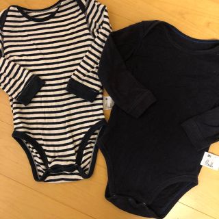 ユニクロ(UNIQLO)のUNIQLO ユニクロ クルーネックボディ(カバーオール)