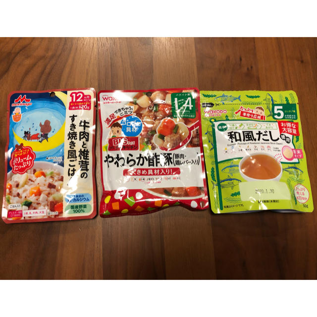 和光堂(ワコウドウ)のベビーフードセット キッズ/ベビー/マタニティの授乳/お食事用品(その他)の商品写真