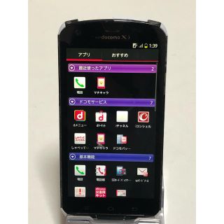 フジツウ(富士通)のdocomo ドコモ 　ARROWS X F-10D　稼動品(スマートフォン本体)