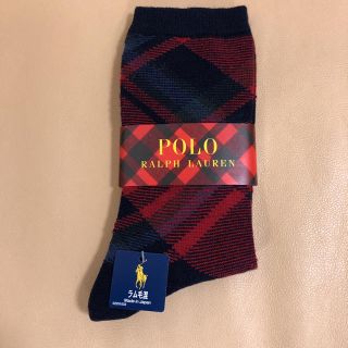 ポロラルフローレン(POLO RALPH LAUREN)の新品 レディース POLO ポロラルフローレン 人気ウールソックス 日本製(ソックス)