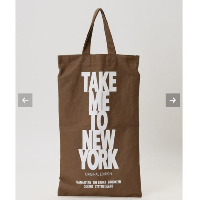 DEUXIEME CLASSE(ドゥーズィエムクラス)の【新品タグ付】TAKE ME TO NY BAG レディースのバッグ(エコバッグ)の商品写真