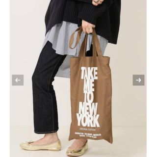 ドゥーズィエムクラス(DEUXIEME CLASSE)の【新品タグ付】TAKE ME TO NY BAG(エコバッグ)