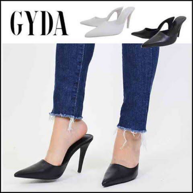 GYDA(ジェイダ)のジェイダ ポインテッドミュール レディースの靴/シューズ(ハイヒール/パンプス)の商品写真