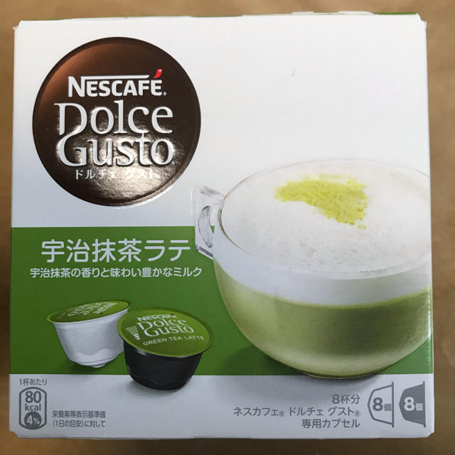 Nestle(ネスレ)のネスカフェ★ドルチェグスト★カプセル★抹茶ラテ★7杯分 食品/飲料/酒の飲料(コーヒー)の商品写真