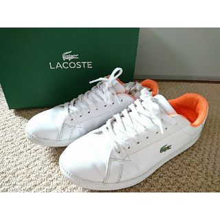 ラコステ(LACOSTE)のドラミ様専用ページLACOSTEラコステレザースニーカー 24cm 38A (スニーカー)