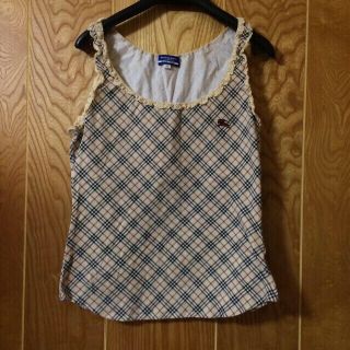 バーバリー(BURBERRY)のバーバリーチェック定番柄☆タンクトップ(タンクトップ)