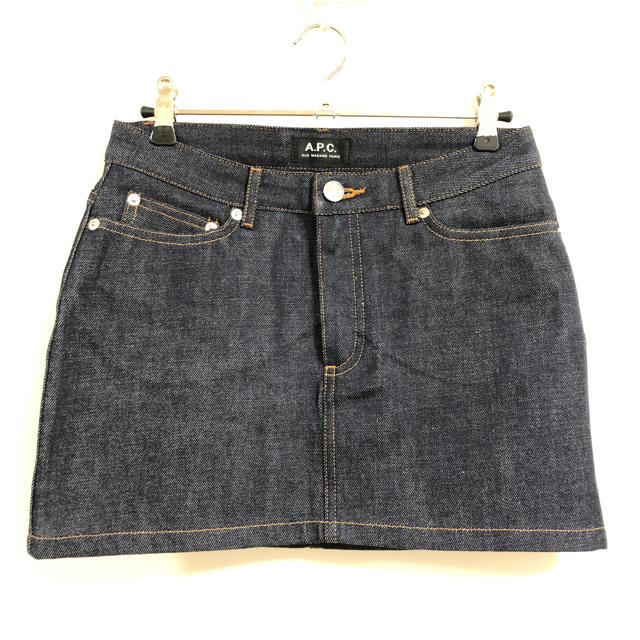 レディースA.P.C. デニム ミニ スカート 34★アーペーセー